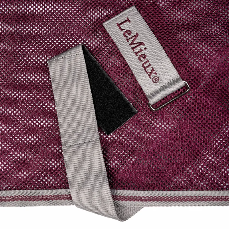 LeMieux Arika Air-Tek Sheet in Burgundy-2